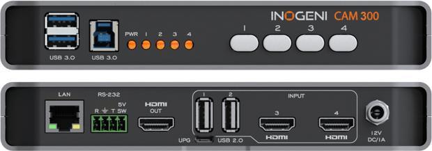 Produktbild Inogeni Kamera Selector CAM300 2x USB/2x HDMI – USB 3.0