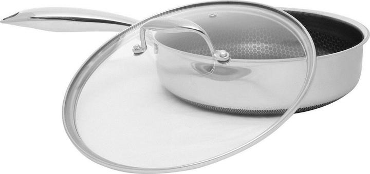 Image du produit Kohersen Patelnia sauté z pokrywką Black Cube 26cm (26 cm, Poêle à frire, Aluminium, Acier inoxydable)