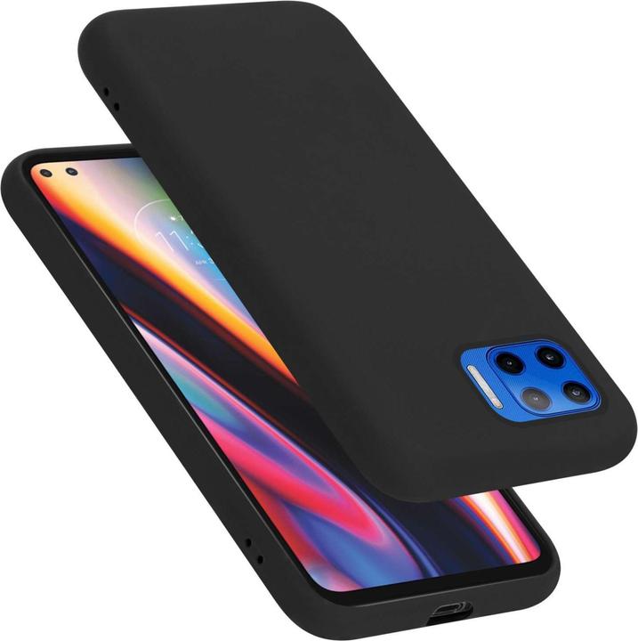 Actual product image Cadorabo Bumper Case for Motorola MOTO G 5G PLUS TPU Liquid Silicone Cover for Motorola MOTO G 5G PLUS (Motorola Moto G 5G Plus)