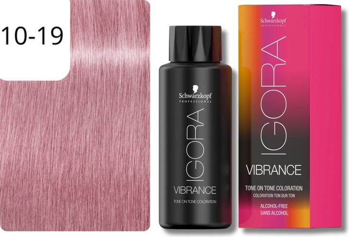 Image du produit Schwarzkopf Professional Coloration IGORA VIBRANCE Tone On Tone (10-19 Violettes Cendre)