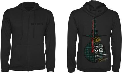Actual product image Gaya Entertainment Call of Duty: Cold War Zipper Hoodie "Protect" Black (M)