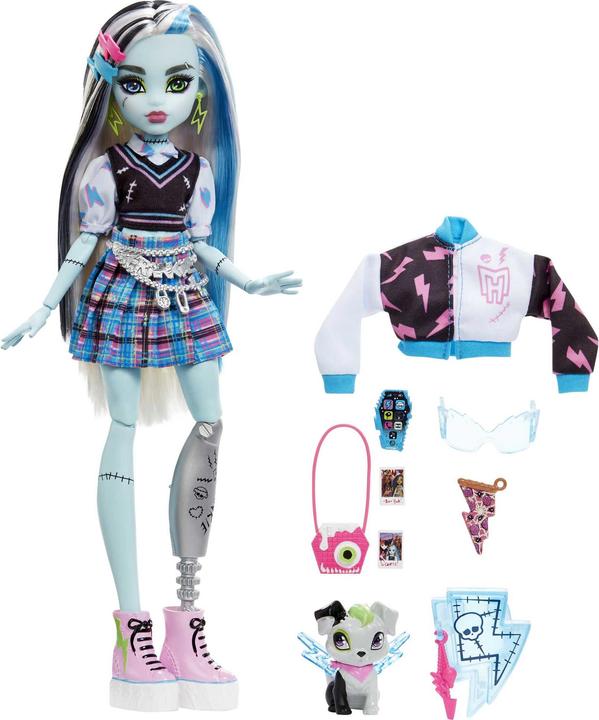 Produktbild Monster High Frankie Stein mit Haustier und Zubehör