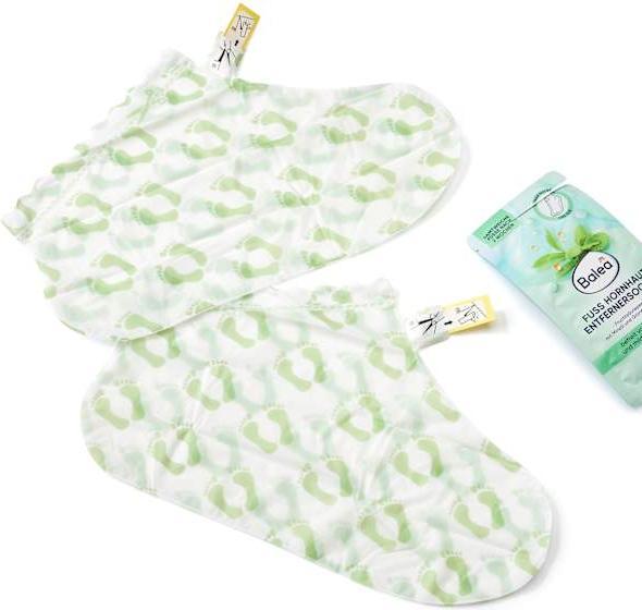 Actual product image dm Balea Foot mask socks, callus remover (1 pair) (Foot mask)