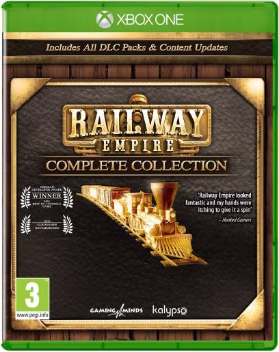 Immagine prodotto Collezione completa di Railway Empire (Xbox One X, Xbox Series X, Multilingue)