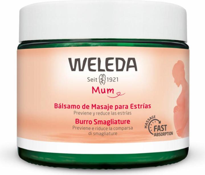 Actual product image Weleda MUM bálsamo de masaje para estrías 150ml