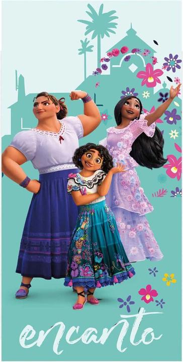 Disney Encanto Beach Towel 70x140cm 100% Cotton (140 x 70 cm)