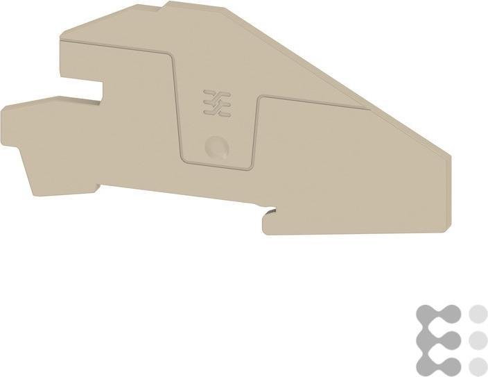 Actual product image Weidmüller AEP ITB 4 BB end plate 2669110000