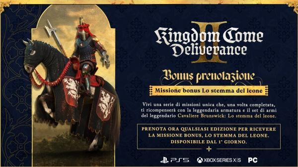 Immagine prodotto Deep Silver Kingdom Come Deliverance II Edizione Day One (Xbox Series X, IT)