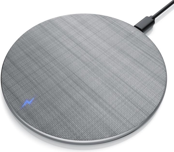 Actual product image Aplic Induction Charger, Qi Charger - Inductive Fast Charging Station, 10W Wireless Induction Charger (10 W)