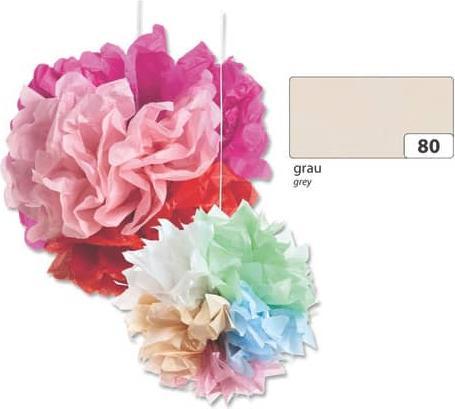 Produktbild Folia Seidenpapier, (B)500 x (H)700 mm, 20 g/qm, grau (20 g/m²)