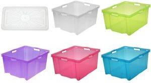 OKT Lid for storage box "Multi-Box XXL", transparent Material: PP, Dimensions: (W)520 x (D)430 mm