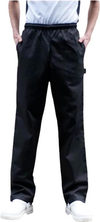 Produktbild Dennys Kochhose schwarz elastischer Bund (XL)