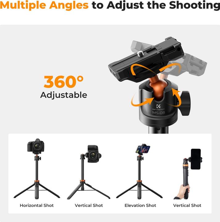 Produktbild K&F Concept Tripod KF09.127
