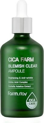 Farmstay Cica Farm Blemish Clear Ampoule 100ml Made in Korea
