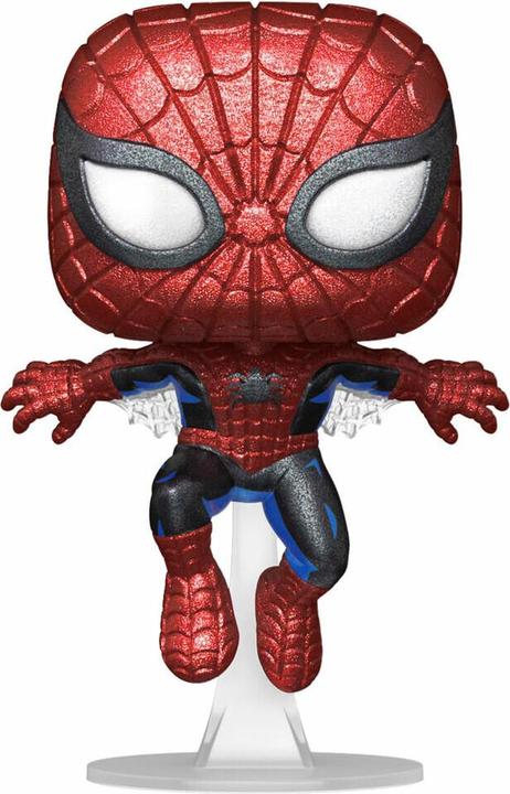 Actual product image Funko Marvel 80th Anniversary POP! vinyl figure Spider-Man(DGLT) 9 cm