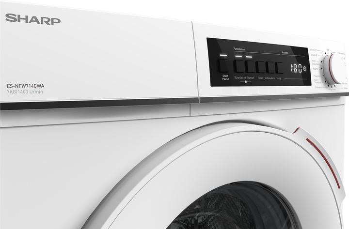 Actual product image Sharp ES-NFW714CWA-DE (7 kg, Left)