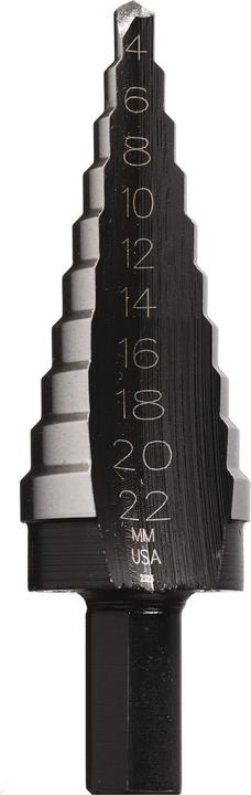 Actual product image Irwin Step drill HSS Step (4-22 millimetres)