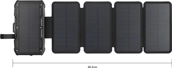 Immagine prodotto Sandberg Solar 5-Panel Powerbank 10000 (10000 mAh, 22.50 W, 37 Wh)