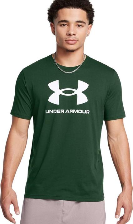 Under Armour Koszulka męska Sportstyle Logo zielona 1382911 301 S (S)