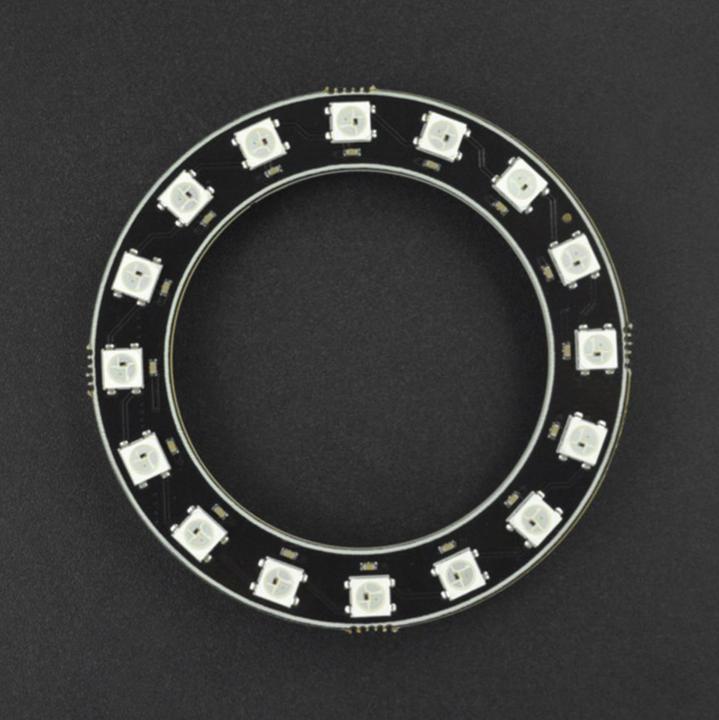 Actual product image DFRobot Neopixel Ring 16x WS2812 RGB LED
