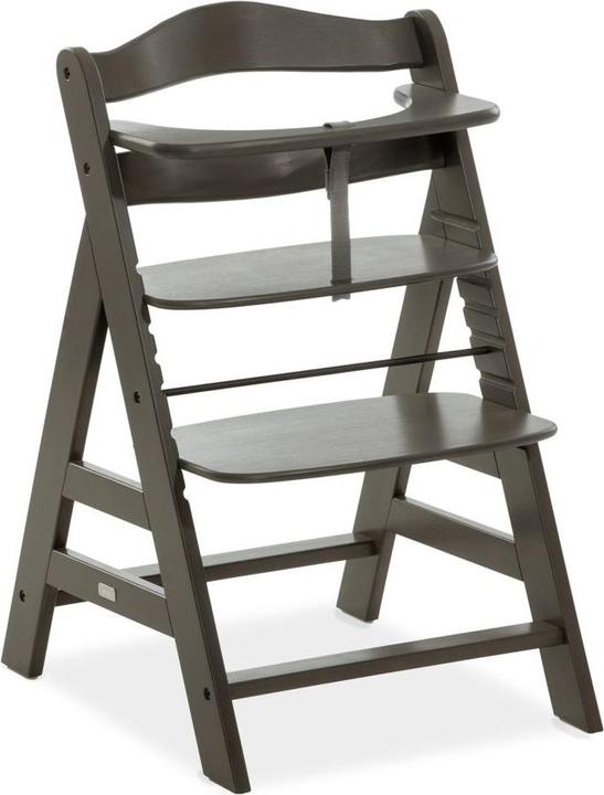 Actual product image Hauck Highchairs Highchair Alpha Plus Select Charcoal - in economy set (Highchair)