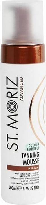 Actual product image St. Moriz St Moriz Advanced Colour Correcting Tanning Mousse Medium (Self tanning foam, 200 ml)