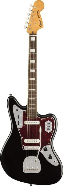 Produktbild Squier Classic Vibe 70s Jaguar Black (E-Gitarre, Ahorn, Pappel, Nickel, Knochen)