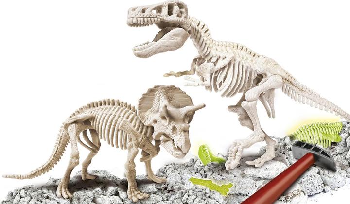 Actual product image Clementoni Excavation set T-Rex& Triceratop