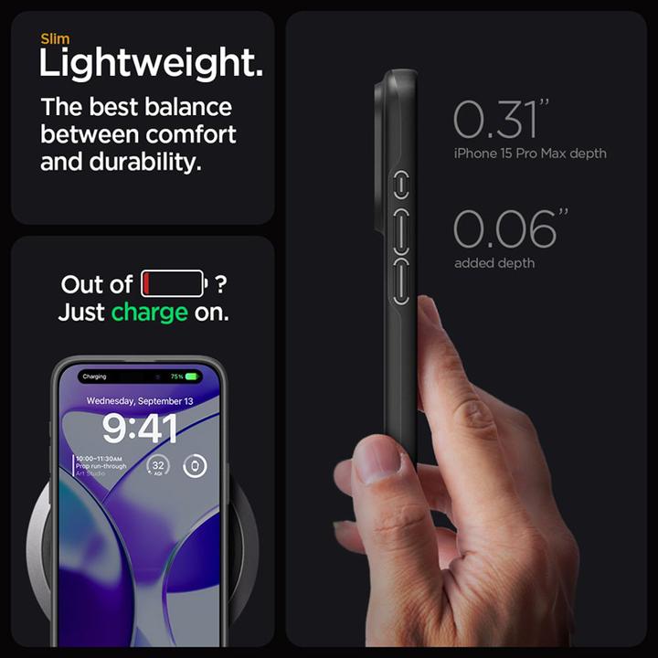 Actual product image Spigen Thin Fit (Apple iPhone 15 Pro Max)