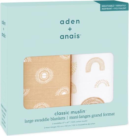 Image du produit aden + anais Grandes palettes (120 cm, 120 cm)