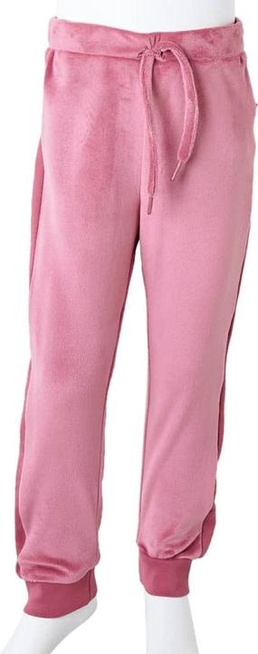 Actual product image VidaXL Children's tracksuit bottoms raspberry pink 128,Material: 94 (128)