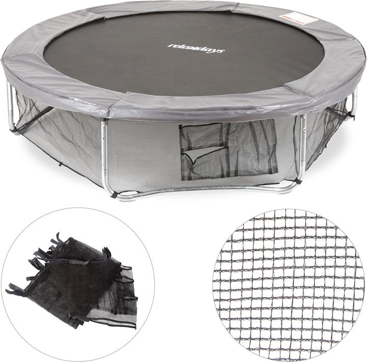 Actual product image Relaxdays Trampoline Frame Net