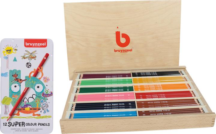 Produktbild Bruynzeel Super-Kreiden (Sortiert, 12 x)