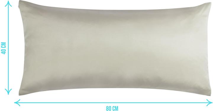 Immagine prodotto Aspero 2x federe in raso 40x80 cm Alia - 9067 (Copricuscino, 40 x 80 cm)