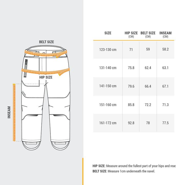Produktbild Quechua Winterhose Softshell Kinder Gr. 122–170 warm Wandern - SH500 Mountain (6, 7, 8)