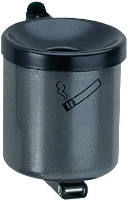 Actual product image TKG Safety wall ashtray graphite H.120xD.110mm w.tilt seal