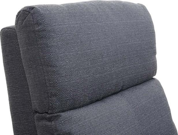 Immagine prodotto Swisshandel24 Poltrona TV, poltrona reclinabile, funzione reclinabile regolabile tessuto/tessuto - grigio chiaro
