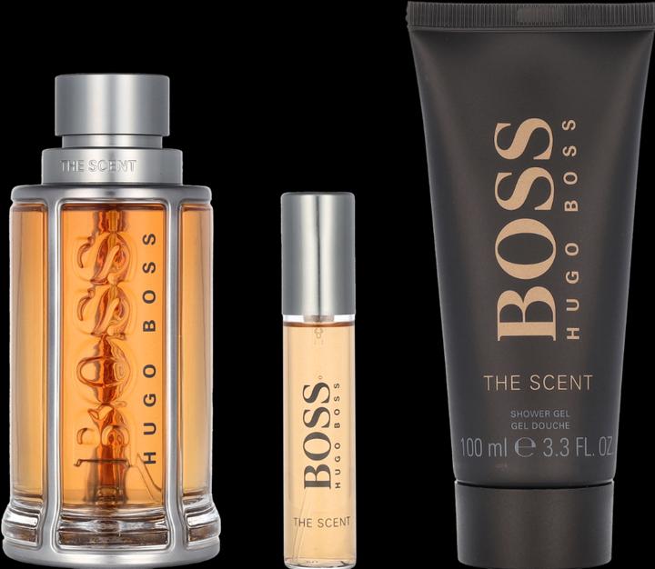 Image du produit Hugo Boss The Scent Gift Set - Eau De Toilette 100 Ml, Eau De Toilette Miniature 10 Ml, et Gel de Douche (Set parfum)