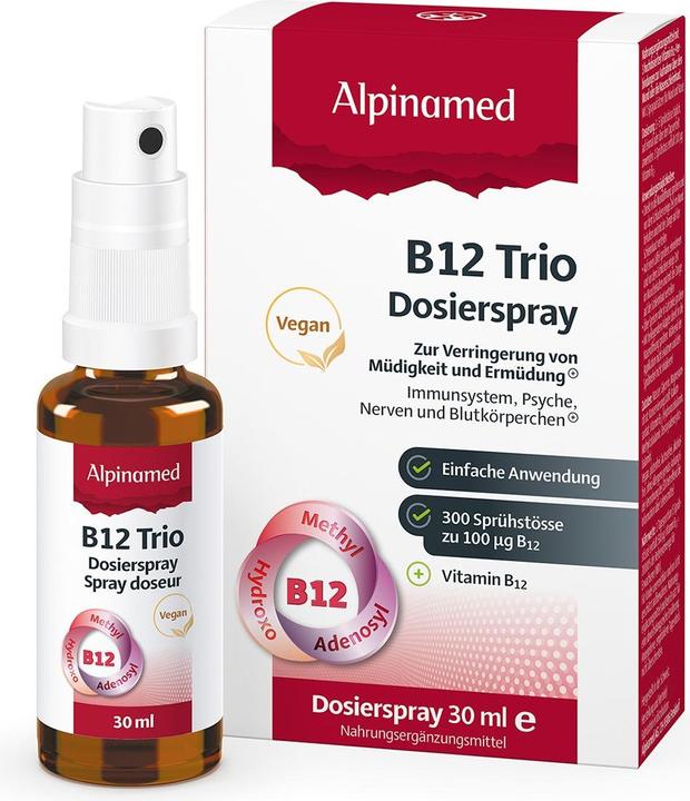 Immagine prodotto Alpinamed Trio B12 (1 Pezzo/i, Getto vaporizzato, 120 g)