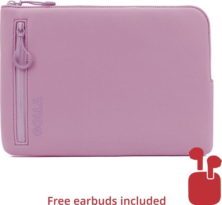 Actual product image Golla Laptop sleeve 13 inch, pastel lilac (13", Lenovo, HP, Apple, Dell, ASUS)