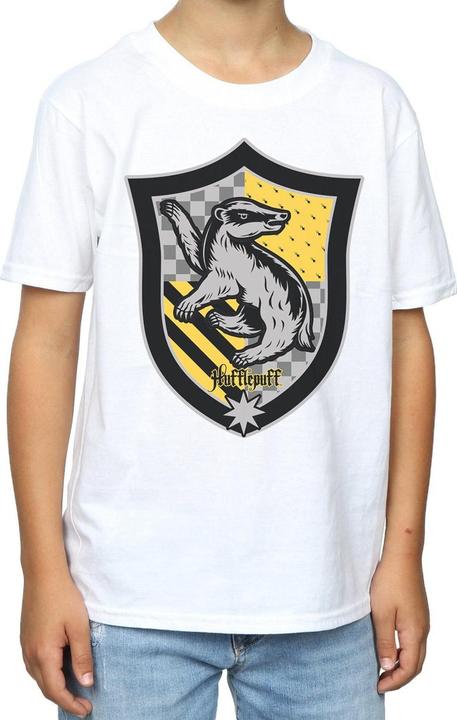 Produktbild Hufflepuff Crest Flat TShirt Jungen (152, 158)