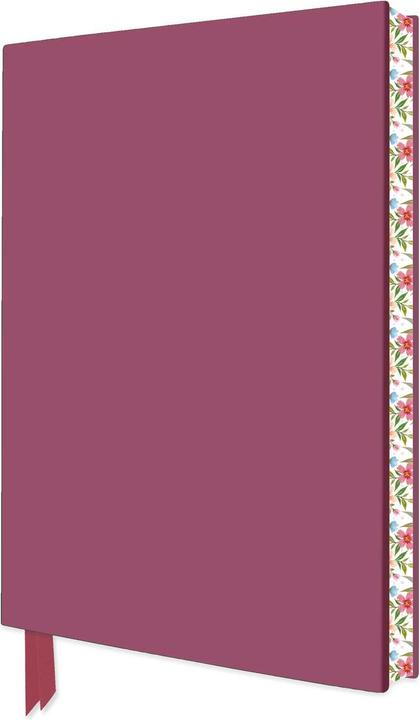 Actual product image Dusky Pink Artisan Notebook (Flame Tree Journals) (A5, Lined, Hardcover)