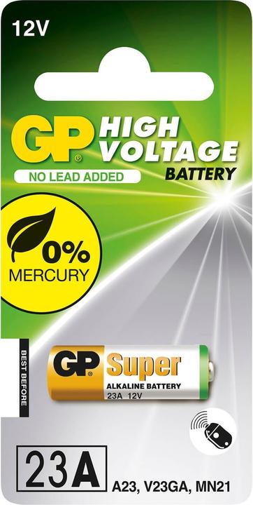 GP Batteries Pile super alcaline A23 (1 pcs, A23, 55 mAh)