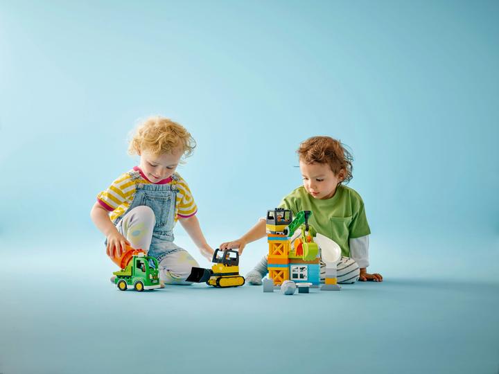 Produktbild LEGO Baustelle mit Baufahrzeugen (10990)