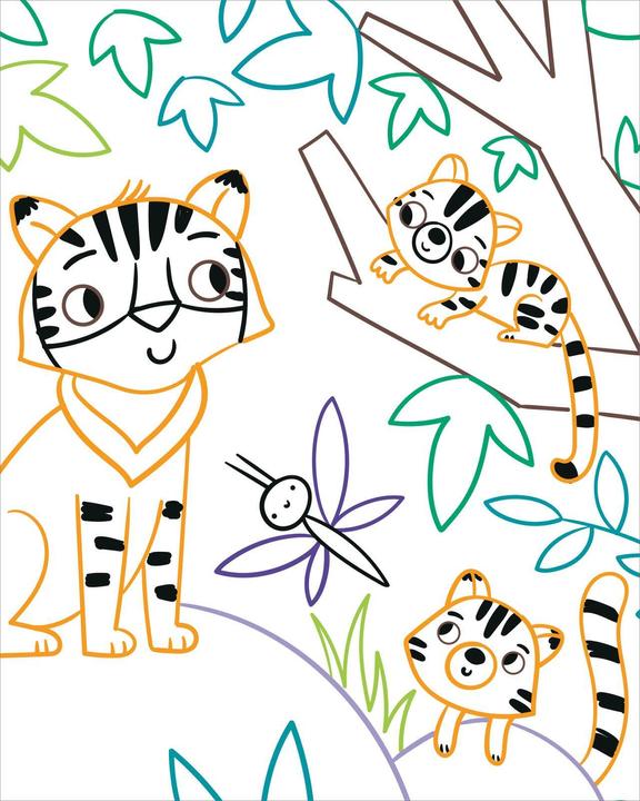 Actual product image Magic pictures Minis - Jungle