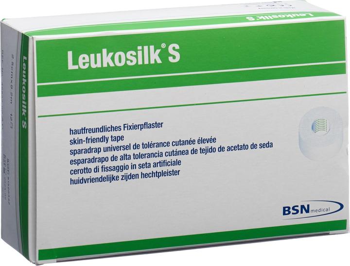 Produktbild BSN Leukosilk® S 2.5 x 9.2 m 12 Stk (12 x)