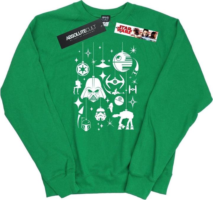Immagine prodotto Star Wars Christmas Decorations Felpa Donna (XL)