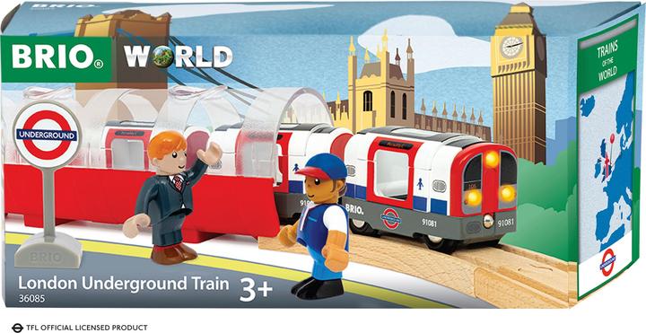 Actual product image Ravensburger BRIO World - Trains of the World London Underground with light and sound