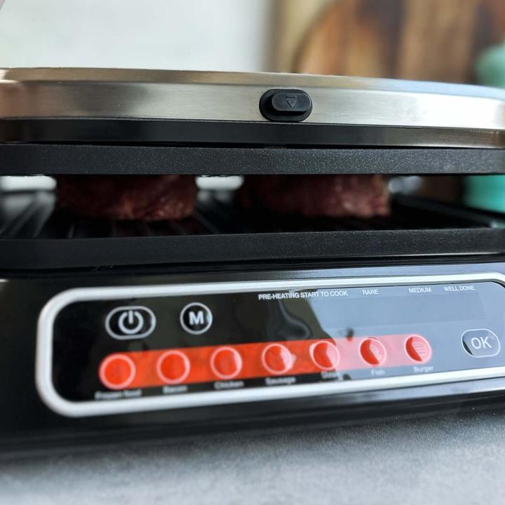 Produktbild Livington GourmetGrill - Kontaktgrill mit Garsensor