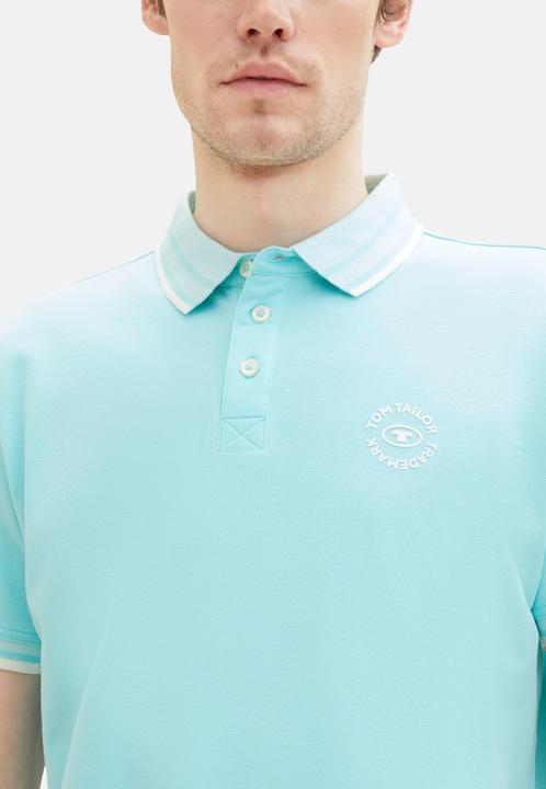 Produktbild Tom Tailor Poloshirt Basic Kurzarmshirt mit Polokragen (M)